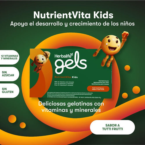 Nuevo! Herbalife Gel NutrientVita Kids (para niños)